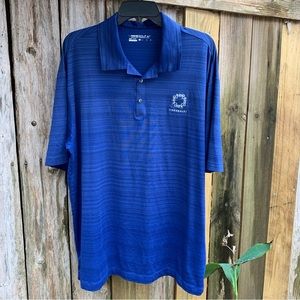 NikeGolf , Clark Chevrolet mens shirt Size XL, color: dark blue, Dri-Fit
